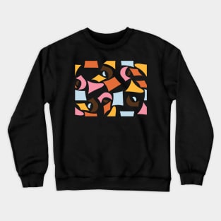 Abstract Bright Summer Colors Crewneck Sweatshirt